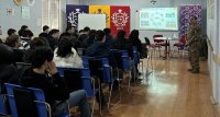საინფორმაციო შეხვედრა სამხედრო სამსახურსა და საგანმანათლებლო შესაძლებლობებზე